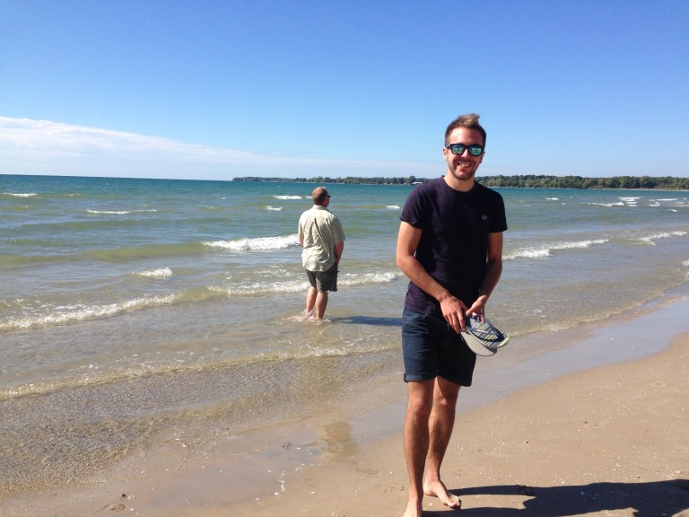 Outlet Beach in the Sandbanks Provincial Park.